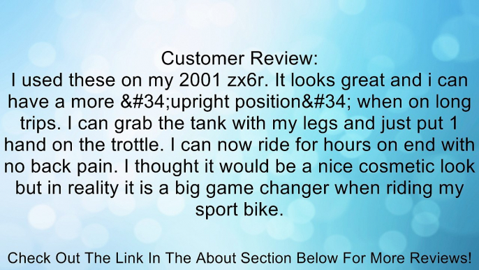 Jammer Cycle Gas Tank Knee Pads Measures: approx. 7" x 4" These universal fit rubber knee pads affix to your tank with double sided adhesive (included) and give tanks a very cool old school look! Stick these puppies on your tank and stand out from the cro