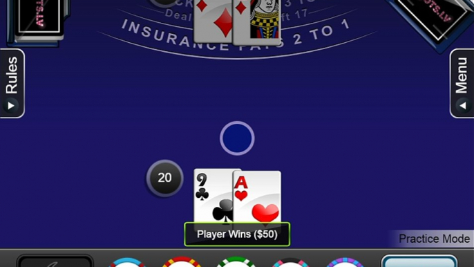 Blackjack USA MOBILE $22 No Deposit Casino Bonus