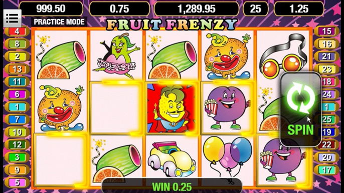 Fruit Frenzy USA MOBILE $22 No Deposit Casino Bonus