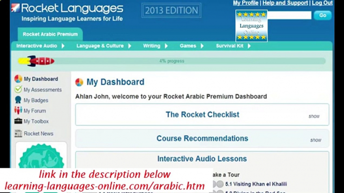 Free Online Arabic Classes