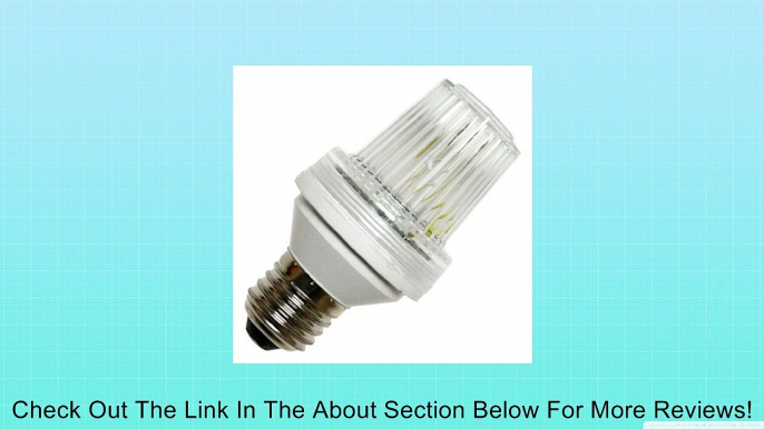 Medium Screw (E26) Base - Flat Top - Clear | Action Lighting Tower Strobe Light Bulb (22501) Review