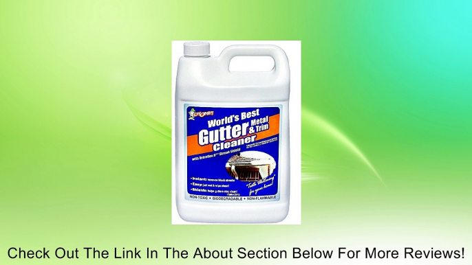 ESI/CHOMP! 53010 Gutter & Exterior Metal Cleaner ~ Oner Gallon Container Review