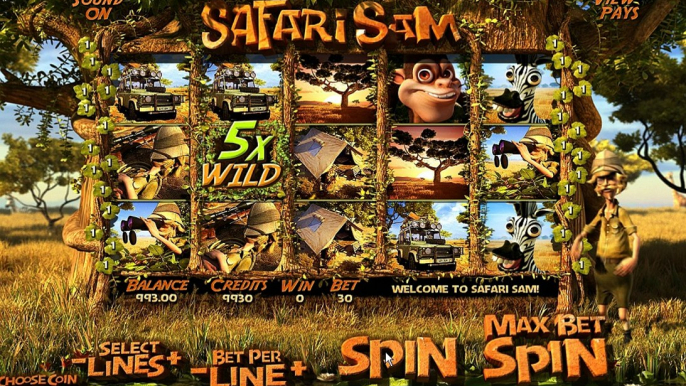 Safari Sam USA MOBILE $22 No Deposit Casino Bonus