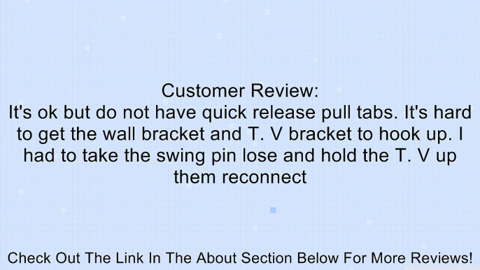 Yes4All Full Motion Swing Out Tilt and Swivel Articulating Arm LCD LED Plasma TV Wall Mount Bracket for 17 - 37" TV, VESA 200x200 - �TUUXZ Review