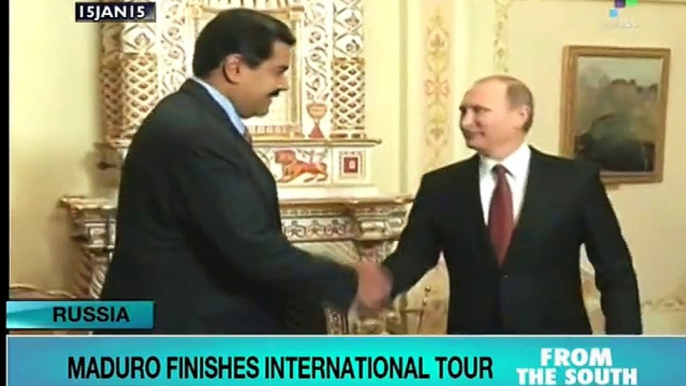 Venezuelan President Maduro wraps up multi-country tour in Russia