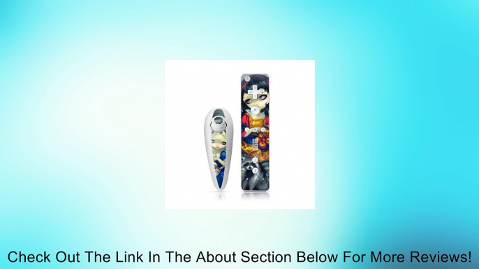 Alice & Snow White Design Nintendo Wii Nunchuk + Remote Controller Protector Skin Decal Sticker Review