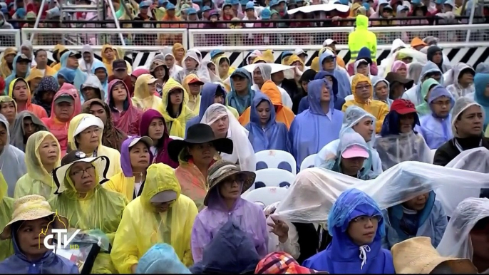 Pope calls on Filipinos to be missionaries of faith in Asia