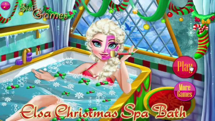 ║❸in❶║≈ ❶ Elsa New Year Party ❷ Elsa Christmas Spa Bath ❸ Frozen Perfect Christmas Tree Game