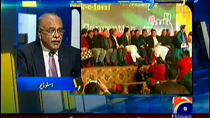 Najam Sethi Badly Taunting Imran Khan for his Performance in KPK