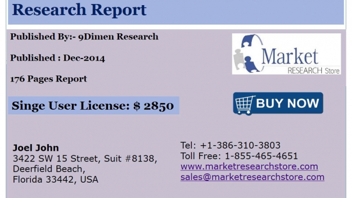 Global 3M Glue Market 2014 Size, Share, Growth, Trends, Demand and Forecast