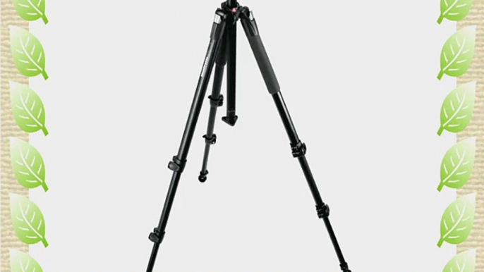 Manfrotto 055XWNB Aluminum Wilderness Tripod with Leg Protectors and Spiked Feet - Replaces