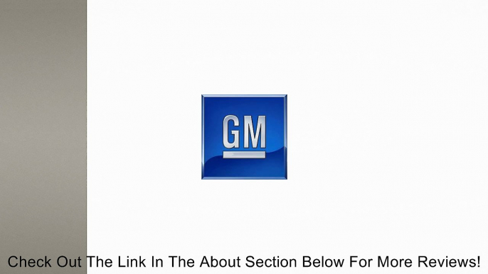 Genuine GM 20940100 Steering Wheel Airbag Coil Review