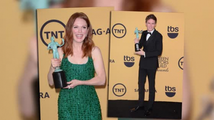 Birdman, Eddie Redmayne y Julianne Moore son grandes ganadores en los Screen Actors Guild Awards