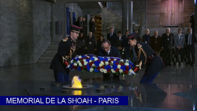 L'hommage de Hollande aux juifs de France morts dans la Shoah