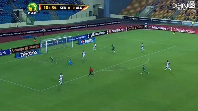 أهداف مباراة الجزائر 2 - 0  السنغال [27_1_2015] حفيظ دراجي [HD720p]