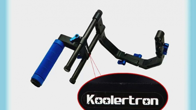 Koolertron Pro C Shape Support Cage Top Handle For 15mm Rod Rail Support System DSLR Rig