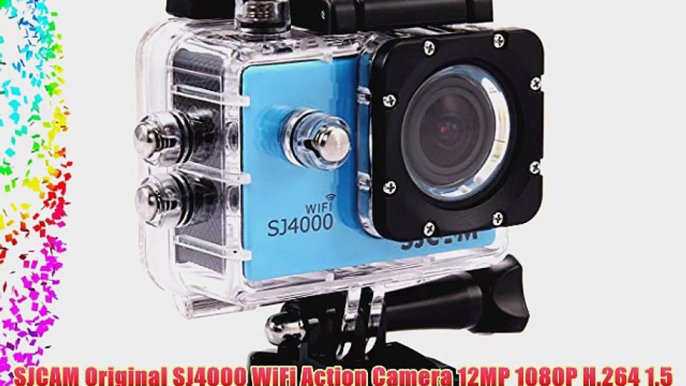 SJCAM Original SJ4000 WiFi Action Camera 12MP 1080P H.264 1.5 Inch 170? Wide Angle Lens Waterproof