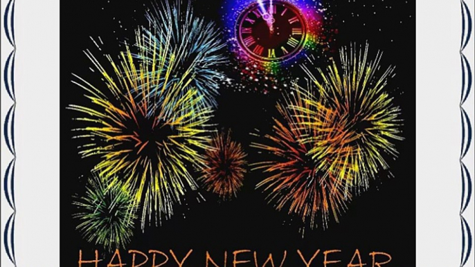 New Year Shining Fireworks 10' x 10' CP Backdrop Computer Printed Scenic Background