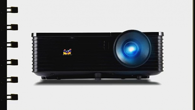 ViewSonic PJD6345 XGA 1024x768 DLP Projector with LAN Control Wired and Wireless LAN Display