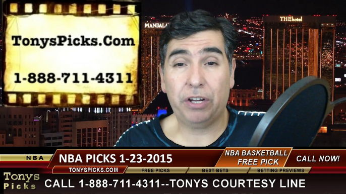 Friday Free NBA Picks Predictions Betting Odds Predictions Previews 1-23-2015