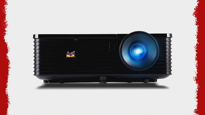 ViewSonic PJD6544W WXGA 1280x800 DLP Projector with LAN Control Wired and Wireless LAN Display