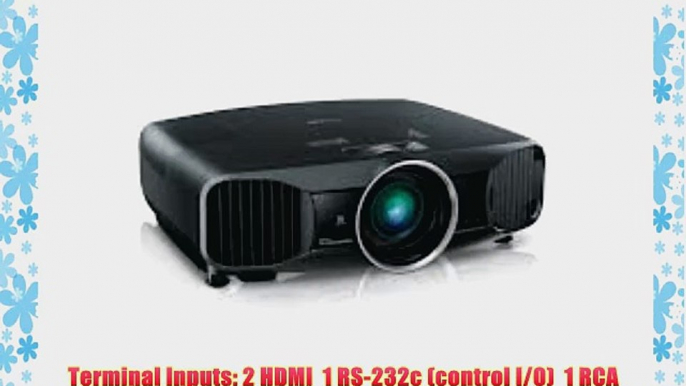 Epson PowerLite Pro Cinema 6020UB 3D 1080p 3LCD Projector with a pair of 3D Glasses Ceiling