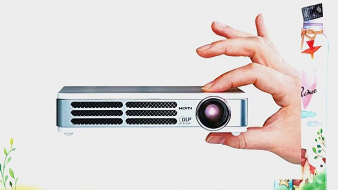 Vivitek Qumi Q2-LITE W  300 Lumen WXGA HDMI 3D-Ready HD 720p Pocket DLP Projector (White)