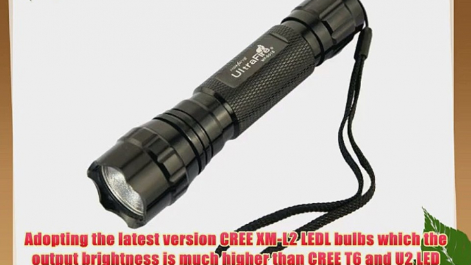 UltraFire WF501B 1600 Lumens CREE XM-L 2 LED 5 Modes LED Flashlight Torch