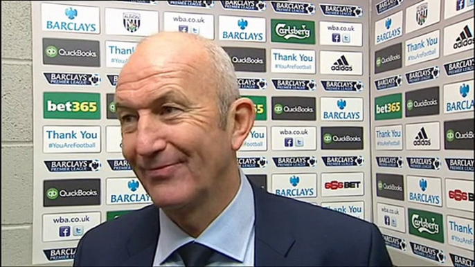 Tony Pulis Is Interviewed After West Bromwich Albion Beat Gateshead 7 0 In FA Cup Third Round