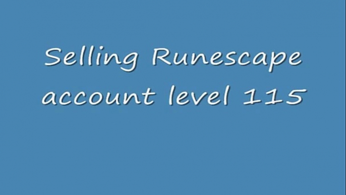 Buy Sell Accounts - Selling _ Trading runescape account