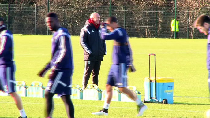 Tony Pulis Takes His First Training Session As Head Coach Of West Bromwich Albion