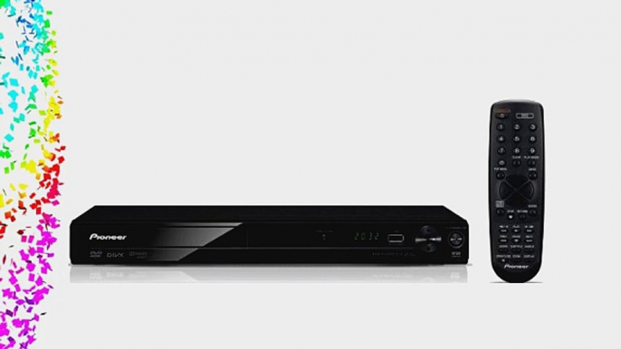 Pioneer DV-2032 110-240 Volts All Multi Region Code Free Zone Free DVD Player with DivX Playback