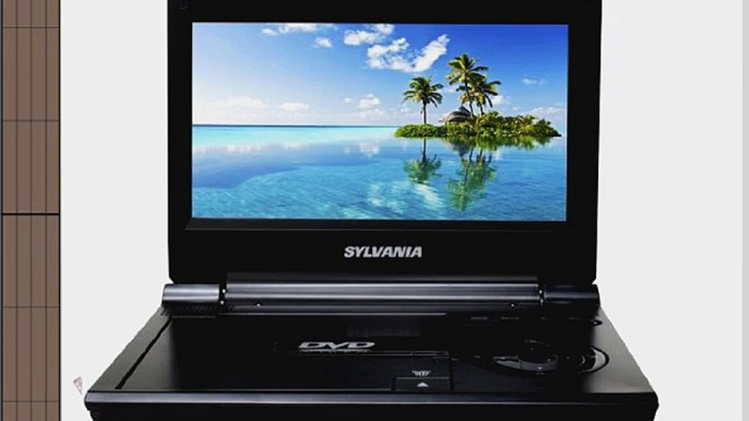 Sylvania SDVD9000B 9-Inch Portable DVD/CD/MP3 Player with USB/SD Card Reader Car Bag/Kit AC/DC