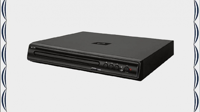 Supersonic SC25 PAL/NTSC DVD Player with USB