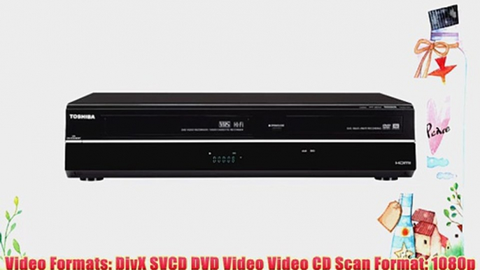 Toshiba Consumer DVD Recorder/VCR Combo (Catalog Category: DVD Players