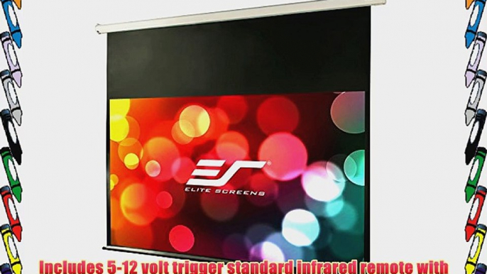 Elite Screens VMAX135XWH2-E24 VMAX2 Electric Projector Screen (135 inch Diagonal 16:9 Ratio
