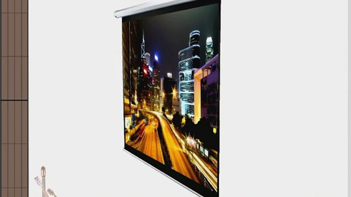 Elite Screens VMAX106XWH2-E24 VMAX2 Electric Projection Screen (106 inch Diagonal 16:9 Ratio