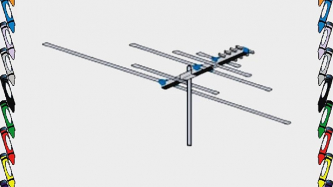 AntennaCraft 30 12-Element HDTV VHF/UHF/FM Antenna