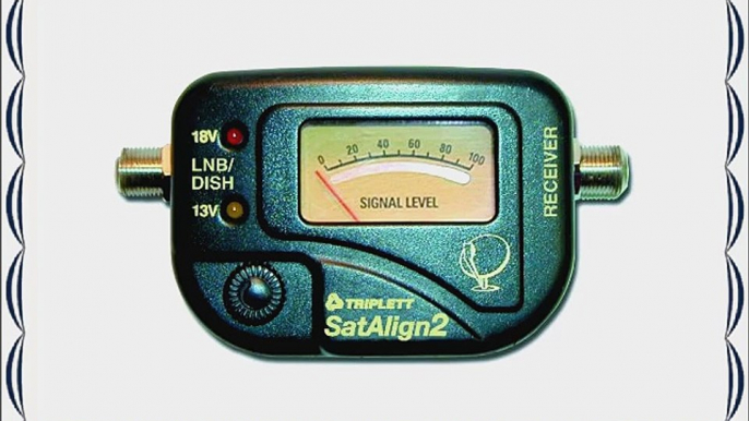 Triplett 3275 SatAlign 2 Digital Satellite Signal Strength Meter with Tone