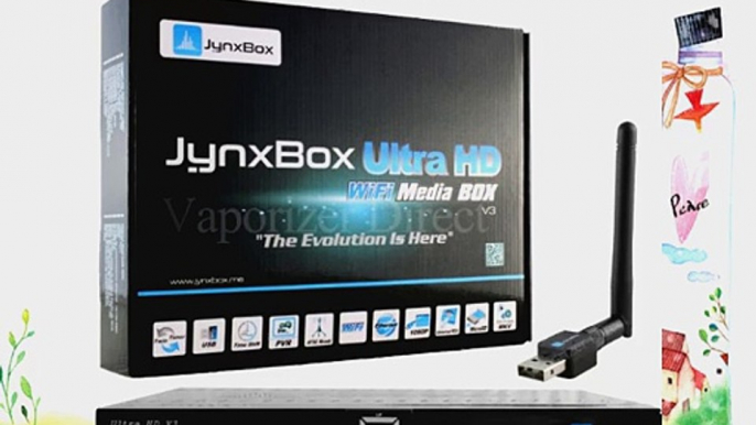 JynxBox Ultra HD V3 FTA Satellite Receiver Wi-Fi Edition