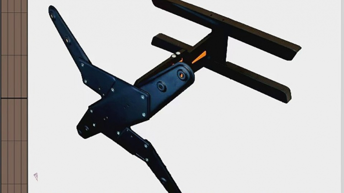 Full Motion Swing Out Tilt and Swivel Articulating TV Wall Mount Arm up to 400x400 VESA Fit