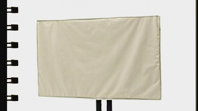 38 Inch Outdoor TV Cover (Front Half Cover) - 13 sizes available