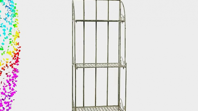 3-Tier Bookshelf Bakers Rack Plant Stand 54H