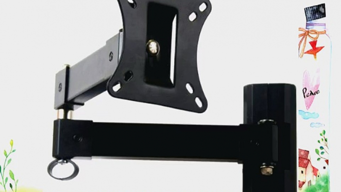 VideoSecu LCD Monitor TV Wall Mount with Swing Arm for most 15 16 17 19 22 23 24 26 inch display