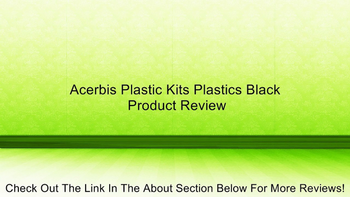 Acerbis Plastic Kits Plastics Black Review