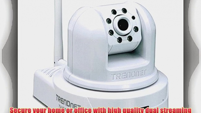 TRENDnet SecurView Wireless Day/Night Pan/Tilt/Zoom Internet Surveillance Camera TV-IP422W