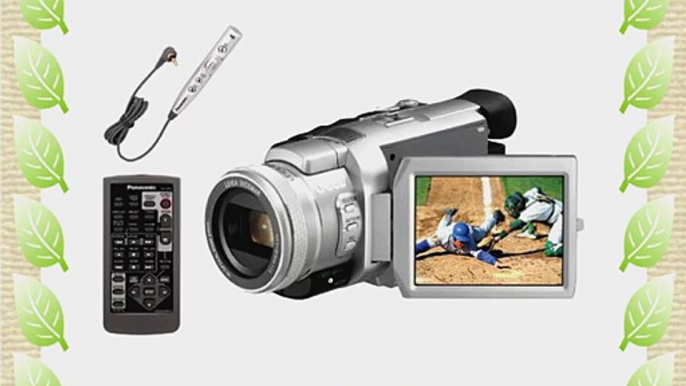 Panasonic PV-GS400 4MP 3CCD MiniDV Camcorder w/12x Optical Zoom