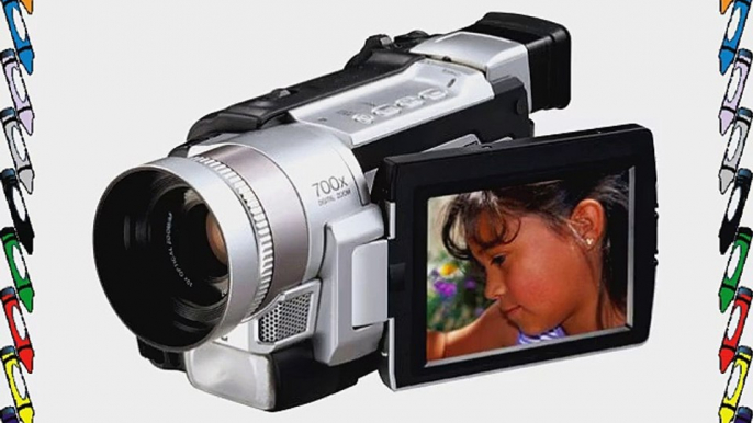 JVC GRDVL820U MiniDV Digital CyberCam Video Camera with 3.5 LCD SD Memory Card Compatibility