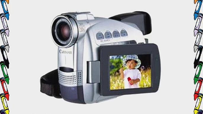 Canon ZR60 MiniDV Digital Camcorder with 2.5 LCD 18x Optical Zoom and Image Stabilization