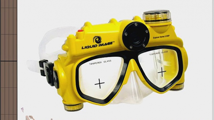 Liquid Image Explorer Series 5.0MP Underwater Digital Camera Mask